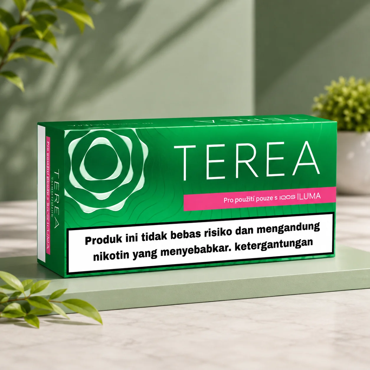 10015 TEREA Green Indonesian: Balanced Menthol Over Lightly Toasted Tobacco - Image 1