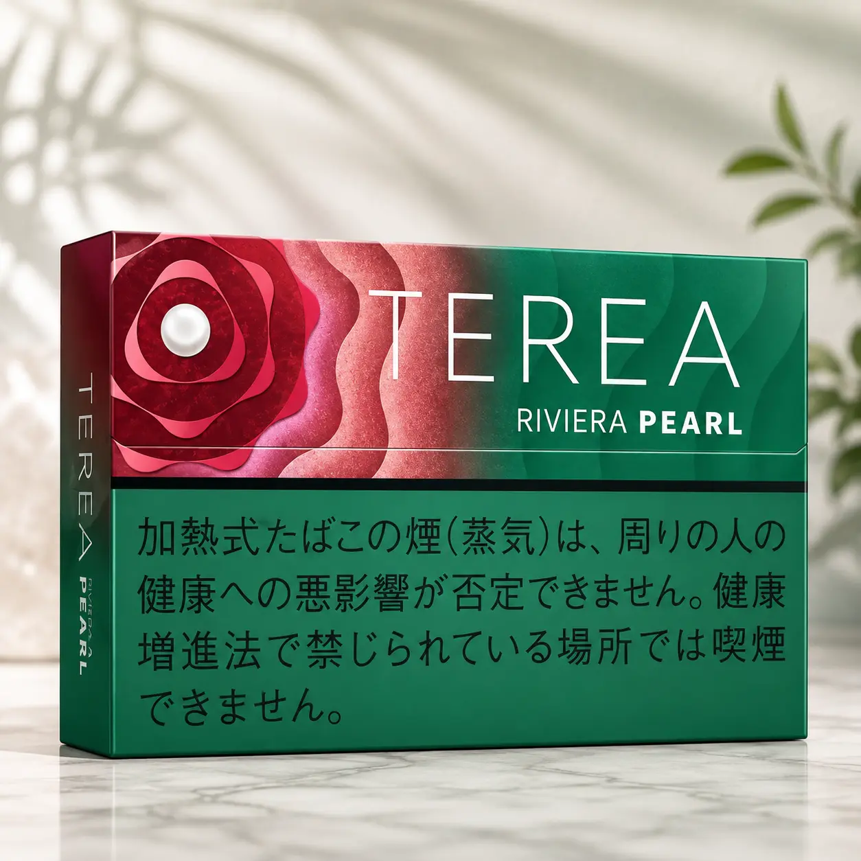 10019 TEREA Riviera Pearl: Raspberry, Floral & Menthol - Image 1